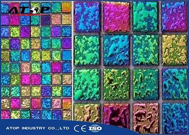 Equipo de la vacuometalización de la máquina/de la película PVD de la vacuometalización del color del arco iris para las baldosas cerámicas